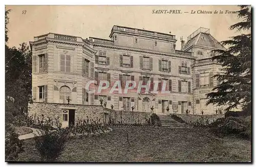 Saint Prix Cartes postales Le chateau de la ferme