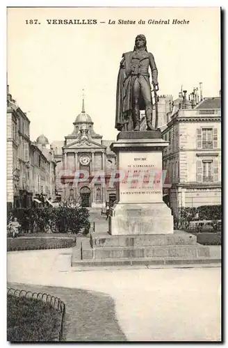 Versailles Cartes postales statue du general Hoche
