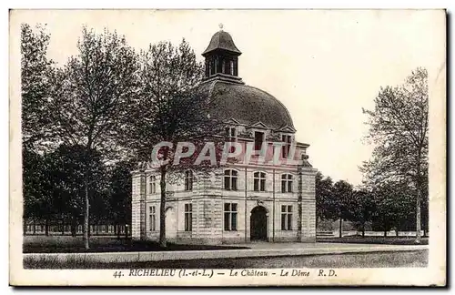 Richelieu Ansichtskarte AK Le chateau Le dome