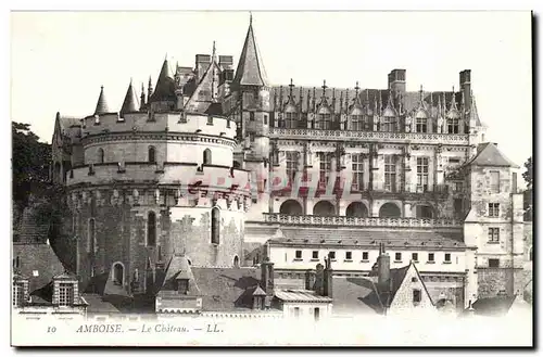 Amboise Cartes postales Le Chateau