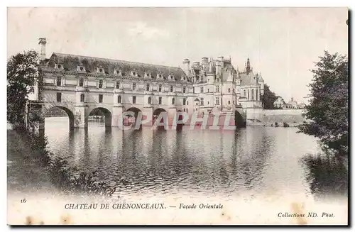 Chateau de Chenonceaux Cartes postales Facade orientale