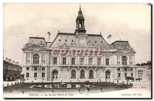 Tours Cartes postales LE nouvel hotel de ville