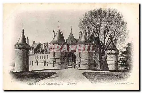 Cartes postales Chateau de Chaumont L&#39entree