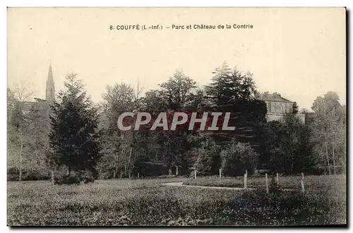 Couffe Cartes postales Parc et chateau de la Contrie