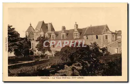 Ancenis Cartes postales Le vieux chateau