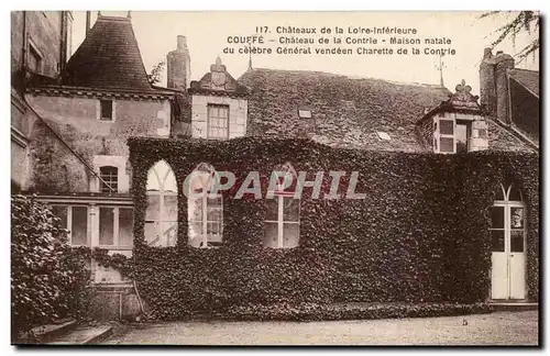 Couffe Ansichtskarte AK Chateau de la Contrie Maison natale du celebre general vendeen Charette de la Contrie
