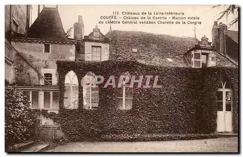 Couffe Cartes postales Chateau de la Contrie Maison natale du celebre general vendeen Charette de la Contrie