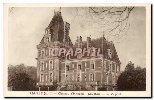 Riaille Cartes postales Chaetau d&#39Ancenis Les bois