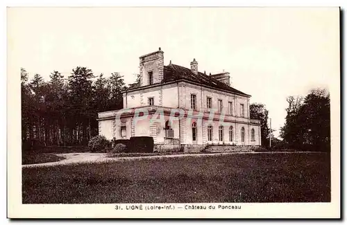 Ligne Cartes postales Chateau du Ponceau