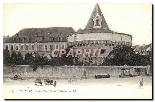 Nantes Ansichtskarte AK La tourelle du chateau