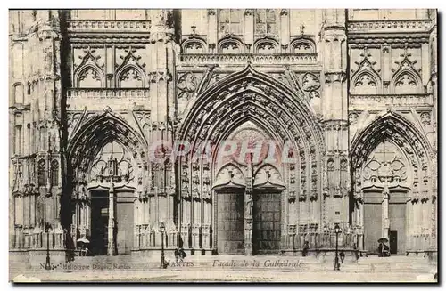 Nantes Ansichtskarte AK Facade sur la CAthedrale