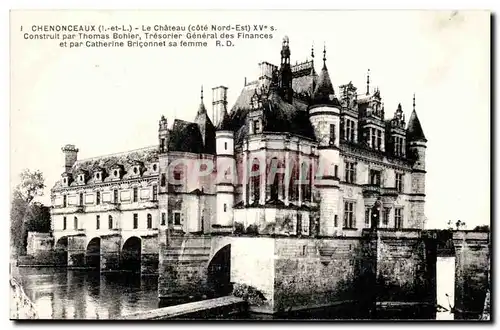 Chenonceaux Cartes postales Le chateau