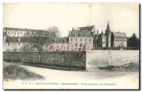 Environs de Tours Ansichtskarte AK Marmoutiers Vieux couvent vue d&#39ensemble