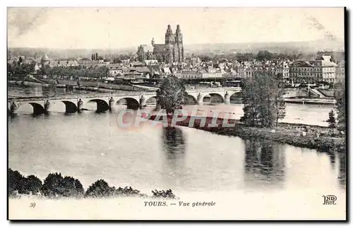 Tours Cartes postales Vue generale