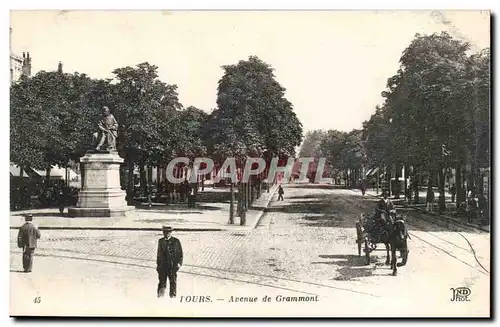 Tours Cartes postales Avenue de Grammont