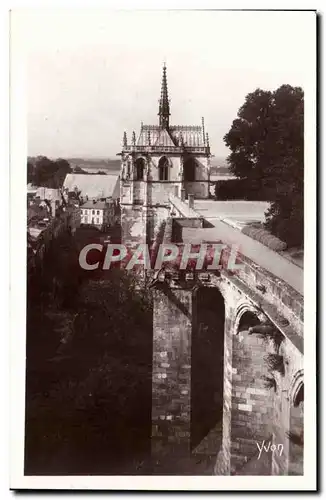 Cartes postales Chateau d&#39Amboise La chapelle St Hubert