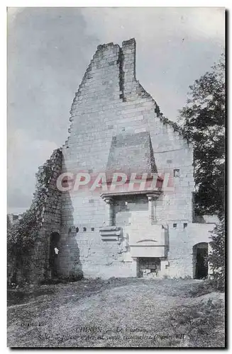 Chinon Ansichtskarte AK Le chateau SAlle ou Jeanne d&#39arc est venue reconnaitre Charles VII