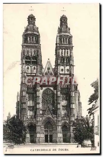 Tours Cartes postales CAthedrale