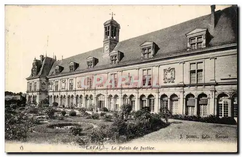 Laval Ansichtskarte AK Le palais de justice