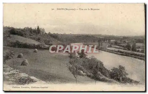 DAon Cartes postales Vue sur la Mayenne