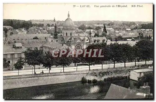 Laval Ansichtskarte AK Vue generale de l&#39hopital