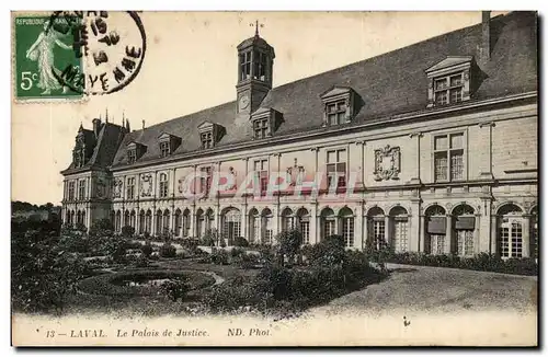 Laval Cartes postales Palais de justice