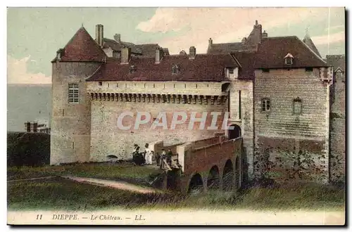 Dieppe Cartes postales Le chateau