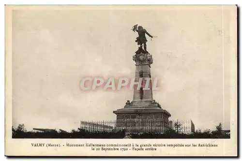 Valmy Ansichtskarte AK Monument Kellermann commemoratif a la grande victoire sur la autrichiens septembre 1792