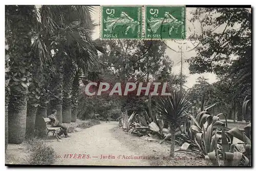 Hyeres Cartes postales Jardin d'acclimatation