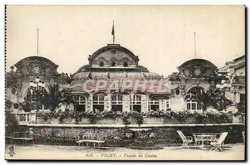 Vichy Cartes postales Facade du casino