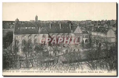 Caen Cartes postales Ecole normale de filles