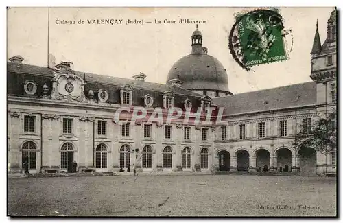 Cartes postales Chateau de Valencay La cour d'honneur