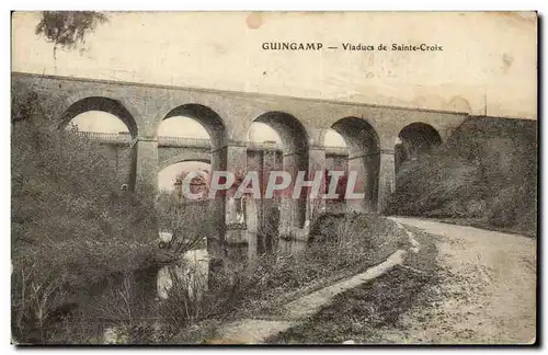 Guingamp Ansichtskarte AK Viaducs de Sainte CRoix