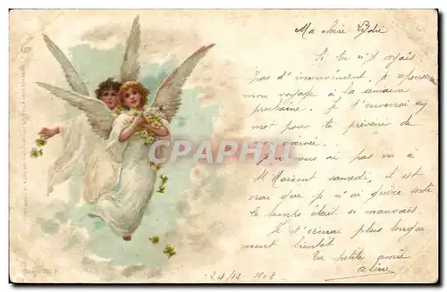 Cartes postales fantaisie Anges (angel)