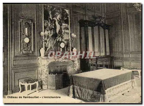 Cartes postales Chateau de Rambouillet L&#39antichambre