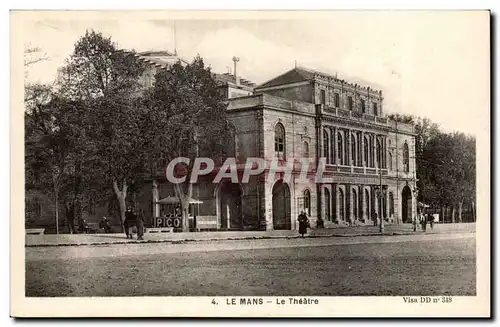 Le Mans Cartes postales Le theatre