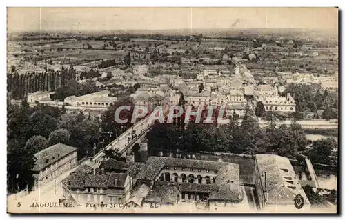 Angouleme Ansichtskarte AK Vue vers St Cybard