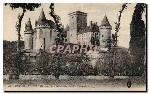 Environs d&#39Angouleme Cartes postales Larochefoucauld Le chateau