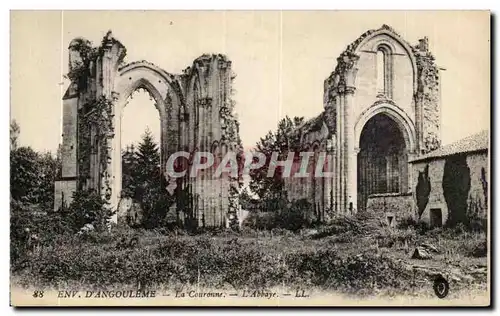 Environs d&#39Angouleme Cartes postales La couronne L&#39abbaye