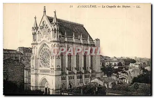 Angouleme Cartes postales La chapelle des Bezines