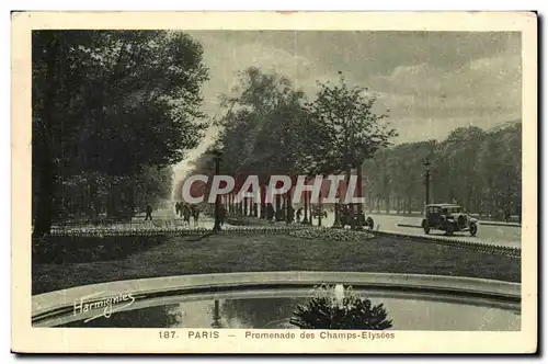 Paris Cartes postales Promenade des Champs Elysees