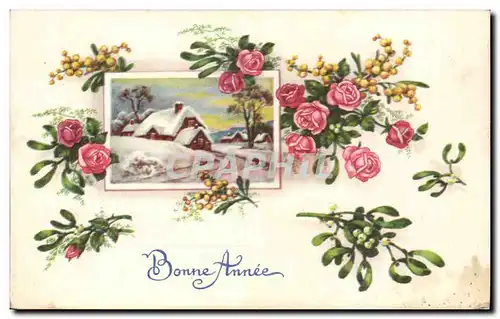 Cartes postales Fantaisie Bonne annee