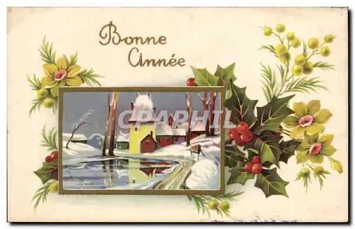 Cartes postales Fantaisie Bonne annee