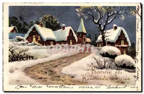 Cartes postales Fantaisie Bonne et heureuse annee