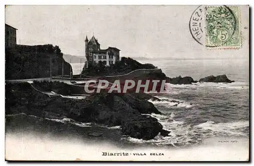 Biarritz Cartes postales Villa Belza