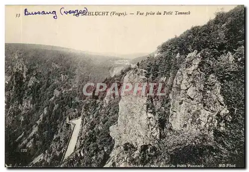 Schlucht Ansichtskarte AK Vue prise du petit Tanneck