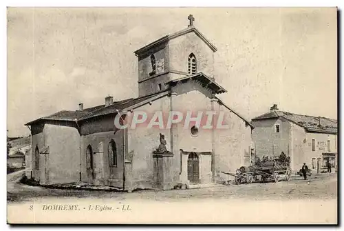 Domremy Cartes postales L'eglise