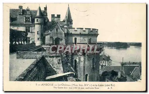 Amboise Cartes postales Le chateau