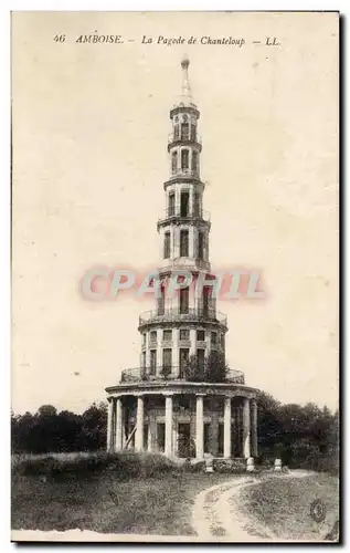 Amboise Ansichtskarte AK La Pagode de Chanteloup