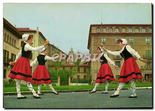 Cartes postales moderne Sagardantza Danza de la Manzana (folklore)